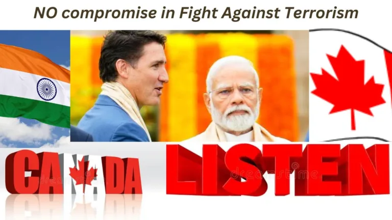 India’s Uncompromising Fight Against Terrorism: The Diplomatic Showdown with Canada!”