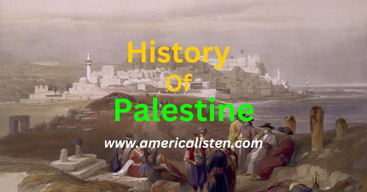 Palestine Explosive History America Listen