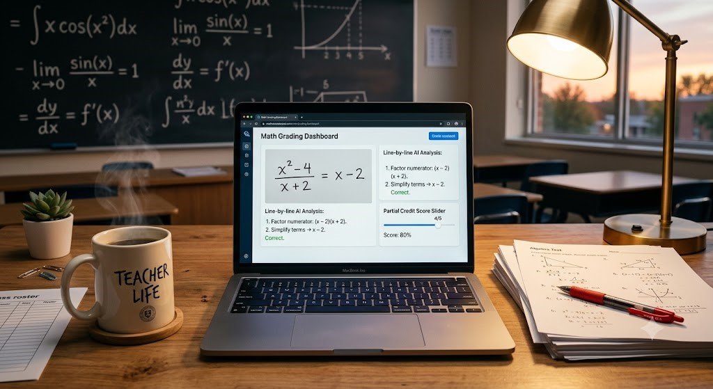 How to Grade a Stack of 60 Math Exams in Minutes Using Smart AI Tools